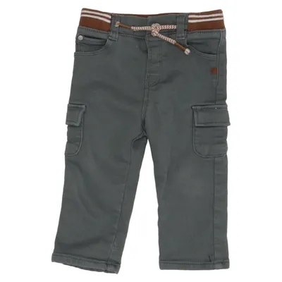 Cargo pants (Green, Brown) from Okaïdi Cotton, Polyester