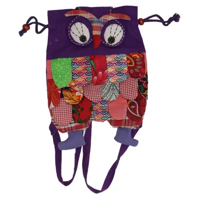 Sac à dos (Violet, Multicolore)