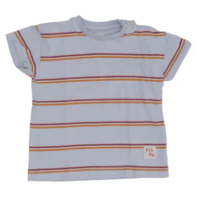 T-shirt (Blauw, Meerkleurig) van Filou & Friends Organisch katoen
