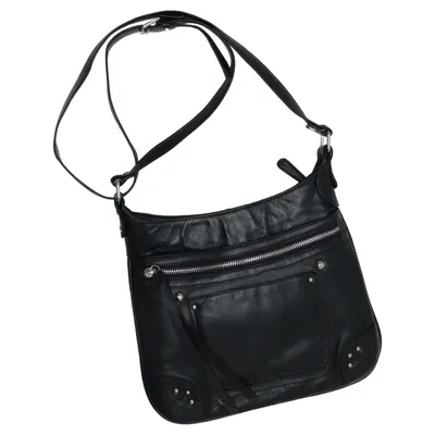 Umhängetasche (Schwarz) von Ashwood Leder, Polyester