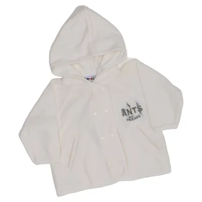 Capuchon sweater (Wit) van Berti Katoen, Polyester