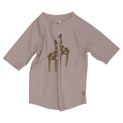 T-shirt de natation (Rose) de Lässig Élasthane, Polyester recyclé