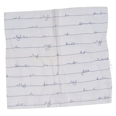 Pillowcase (White, Blue) from Alvi Cotton