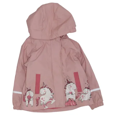 Veste imperméable (Rose) de Koko Polyester, Polyuréthane