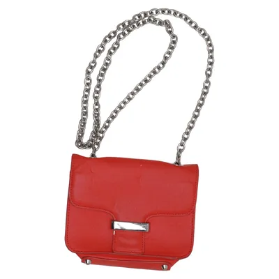 Sac à bandoulière (Rouge) de Mango Polyester, Polyuréthane