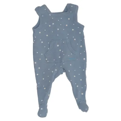 Barboteuse (Bleu) de Bornino Coton, Élasthane