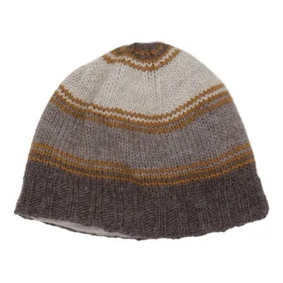 Beanie (Grijs, Geel, Meerkleurig) van Moshiki Polyester, Wol