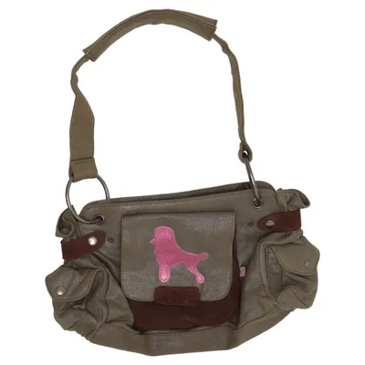 Sac à bandoulière (Beige, Marron, Rose) de Poodlebag