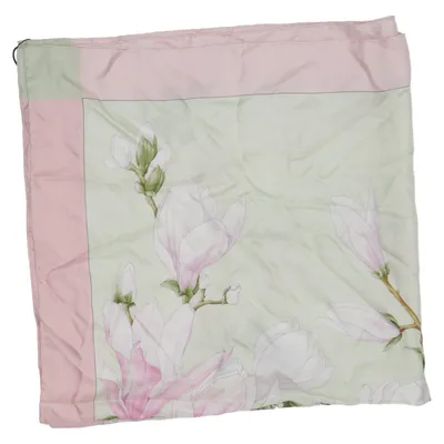 Neckerchief (Green, Pink, White) from Valentino Silk