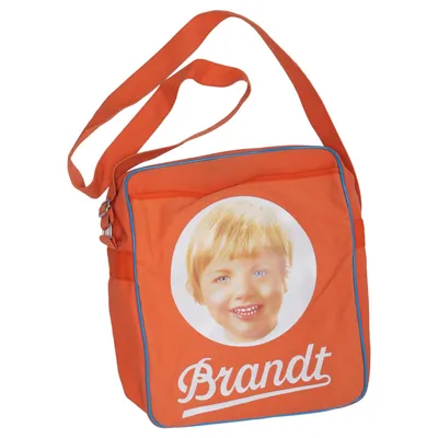 Axelremsväska (Orange, Blå, Vit) från Brandt Bomull