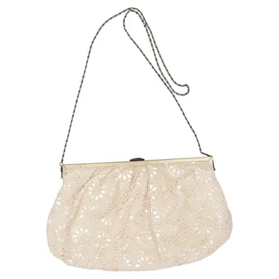 Abendtasche (Beige) von ASOS Baumwolle, Polyester