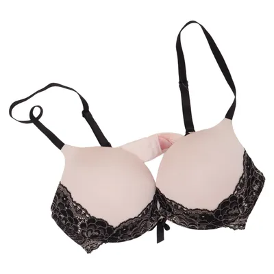 BH (Pink, Sort) fra Hunkemöller Elastan, Polyamid, Polyester