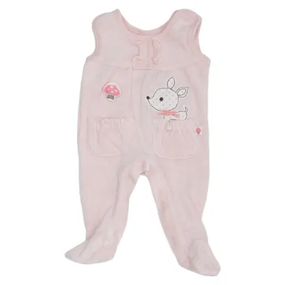 Barboteuse (Rose) de Bornino Coton, Polyester