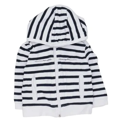 Hoodie (Blue, White) from Mousqueton Cotton