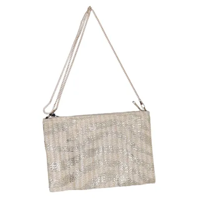 Skuldertaske (Beige, Sølv) fra Ystrdy Polyester