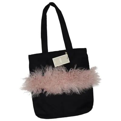 Canvas tas (Zwart, Roze) van Natures Collection