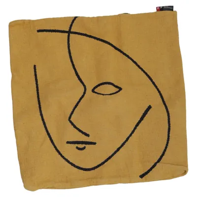 Housse de coussin (Jaune) de David Fussenegger Coton, Viscose