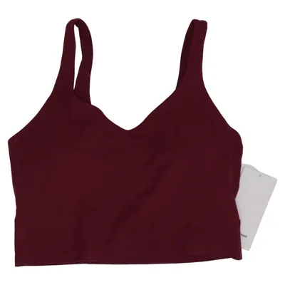 Sport-BH (Lila) från Lululemon Elastan, Polyamid