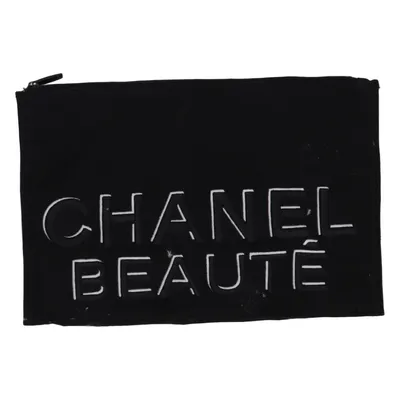 Toilettas (Zwart) van Chanel Beauté Katoen