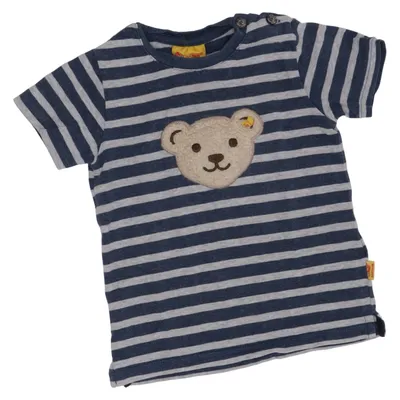 T-shirt (Blau, Grau) von Steiff Baumwolle, Elasthan