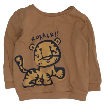 Sweatshirt (Bruin) van So Cute Katoen