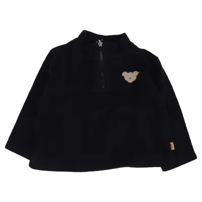 Fleece trui (Blauw) van Steiff Katoen, Polyester