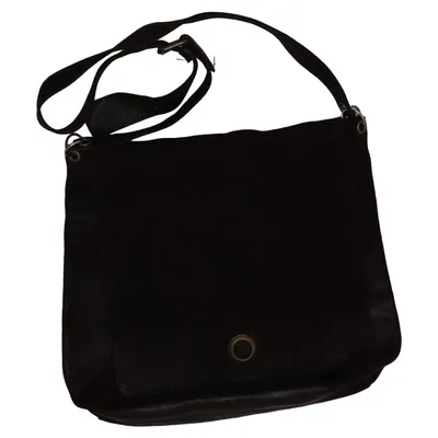 Shoulder-bag (Brown) from Lanidor Cotton, Leather, Polyester