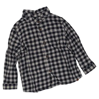Chemise en flanelle (Bleu, Blanc) de Zara BabyBoy