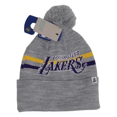 Bonnet à pompon (Gris, Multicolore) de NBA Acrylique, Élasthane, Nylon, Polyester