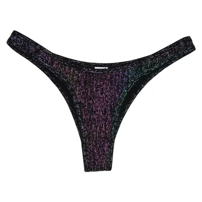 Bikini bottom (Black, Multicolored) from Hoaka Swimwear