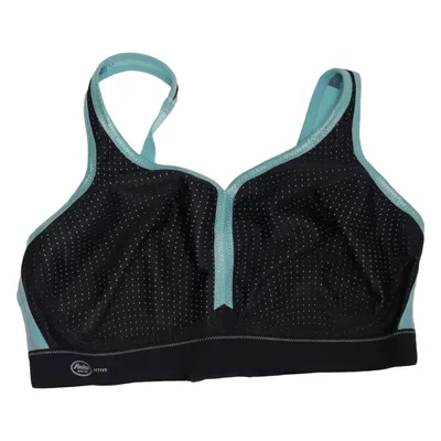 Sport-BH (Schwarz, Türkis) von Anita Active Elasthan, Polyamid, Polyester