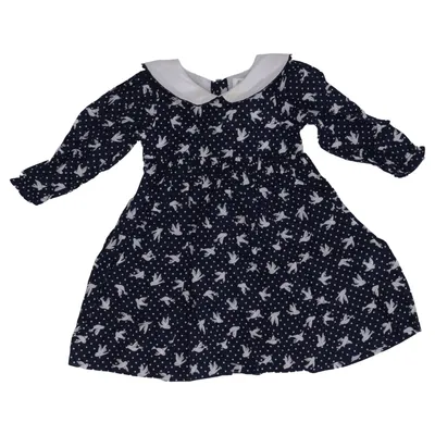 Robe (Bleu, Blanc) de Rachel Riley Coton