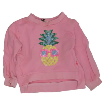 Sweatshirt (Roze) van Billieblush Katoen, Elastaan