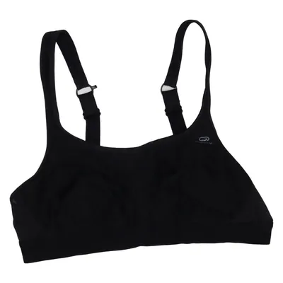 Bralette (Zwart) van Kalenji Elastaan, Polyamide