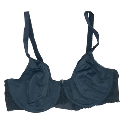 Soutien-gorge (Bleu) de Lingerie Élasthane, Polyamide