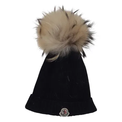 Bonnet à pompon (Noir, Marron) de Moncler