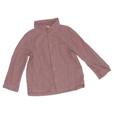 Chemise (Rouge, Blanc) de Cyrillus Coton