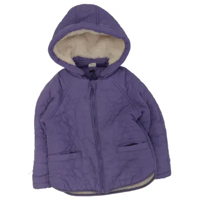 Vinterjakke (Lilla) fra Hema Genanvendt polyester