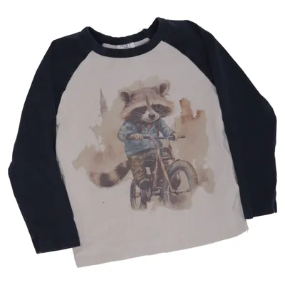 T-shirt à manches longues (195) de Hust and Claire Coton, Élasthane