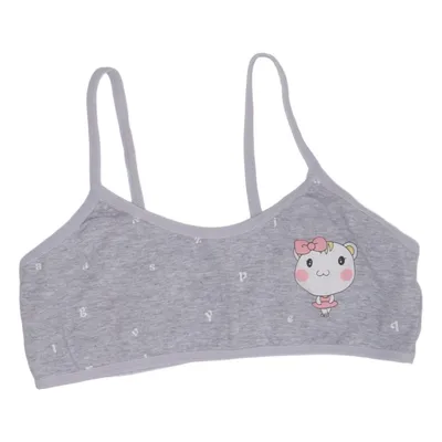 Bralette (Grå) från Channo Bomull, Elastan