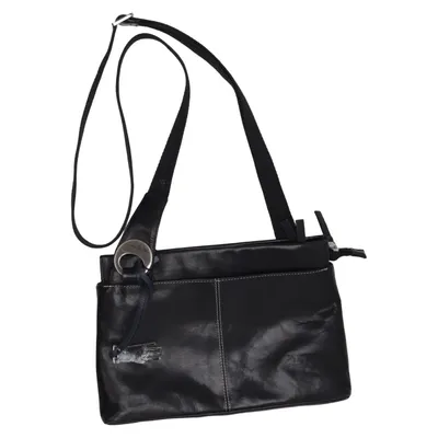 Shoulder-bag (Black) from Jane Shilton Leather