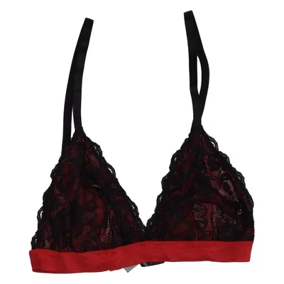 Bralette (Zwart, Rood) van Venus Elastaan, Polyamide