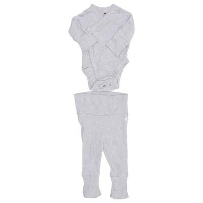 Ensemble (Gris) de H&M Coton, Élasthane