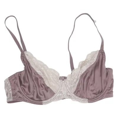 Bra (Gray, Beige) from Miss Vanity Elastane, Polyamide, Polyester