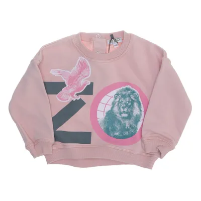 Collegetröja (Rosa, Flerfärgad) från Kenzo Kids Bomull, Polyester