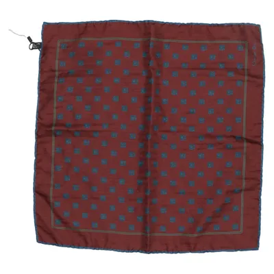 Handkerchief (Red, Multicolored) from Christian Dior Silk
