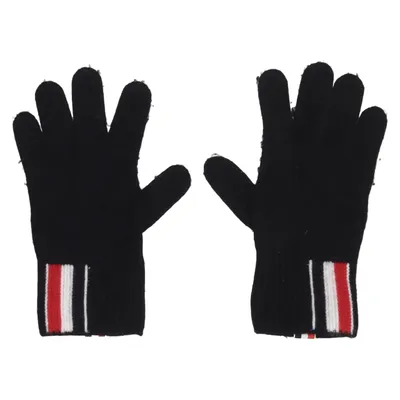 Handschoenen (Zwart, Meerkleurig) van Thom Browne Merinowol
