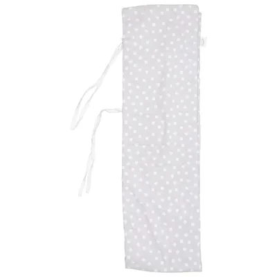 Cot bumper (Gray, White) from Tobi