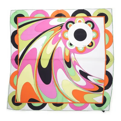Neckerchief (Green, Multicolored) from Emilio Pucci Silk