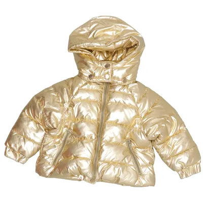 Veste d'hiver (Or) de Stella McCartney Kids Acrylique, Polyester